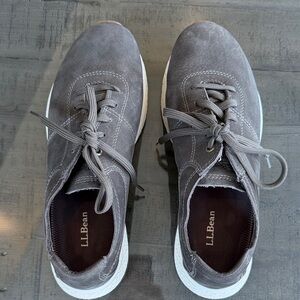 L.L. Bean Women's Gray Sneakers. Size 10. Great Arch Support. Never Worn Outside